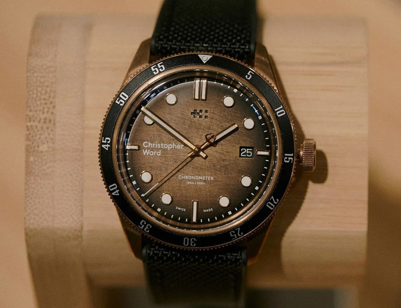 Christopher-Ward-C65-Trident-Bronze-Ombre-COSC-Limited-Edition-gear-Patrol
