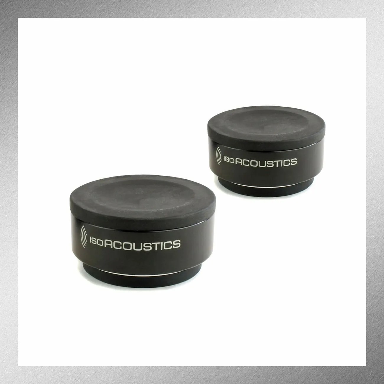 Gifts-for-the-Music-Lover-gear-patrol-Isoacoustics-Iso-Puck-Isolation-Pucks