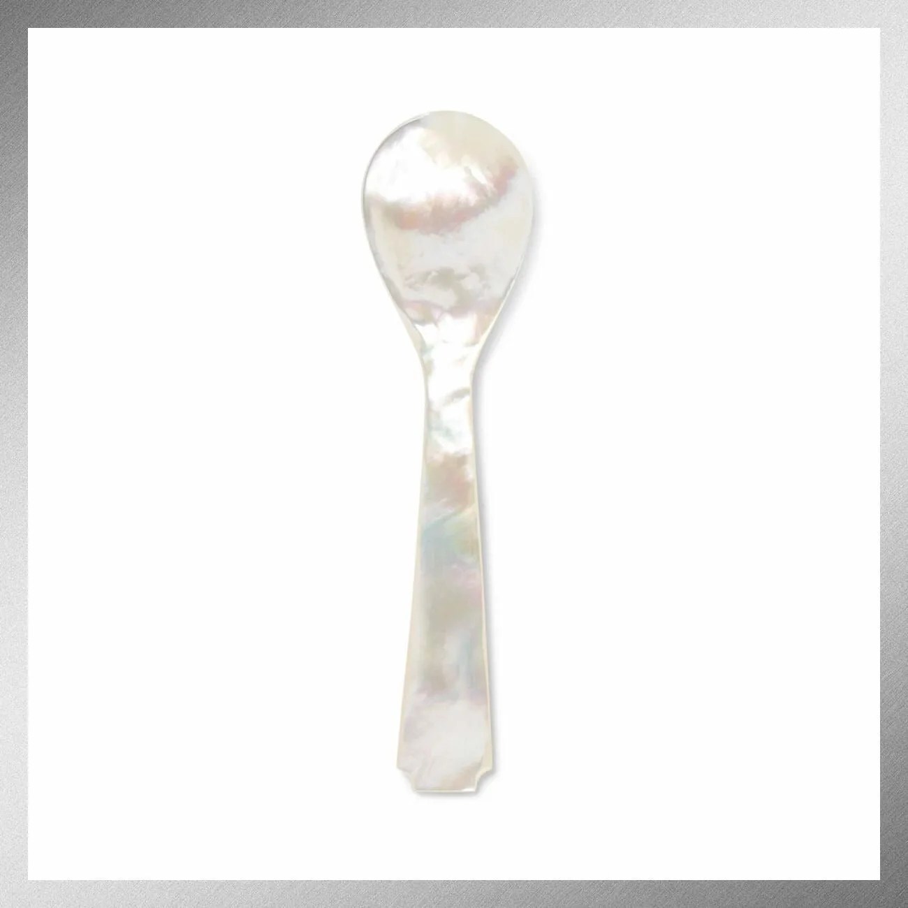 Lorenzi-Milano-Mother-of-Pearl-Caviar-Spoon-gear-patrol