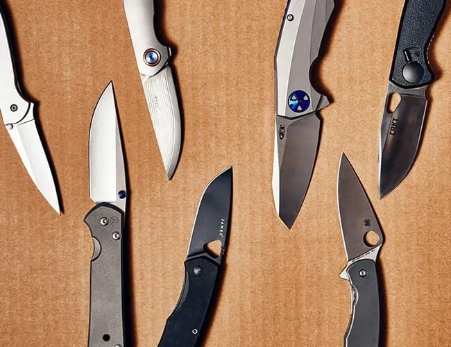 m2w 7 pocket knife designers gear patrol feature