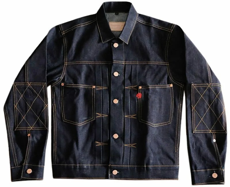 15oz-Double-Elbow-Denim-Jacket-by-Carnivores-Soul-gear-patrol