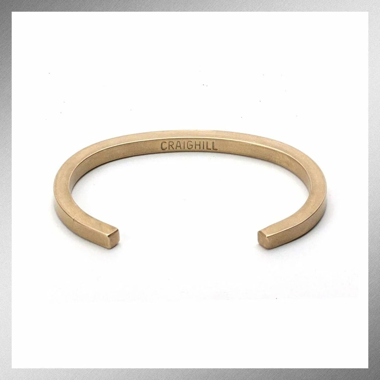 Craighill-Uniform-Square-Cuff-in-Brass-gear-patrol