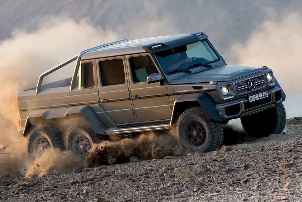 Mercedes-Benz G63 AMG 6×6 Showcar, Dubai 2013