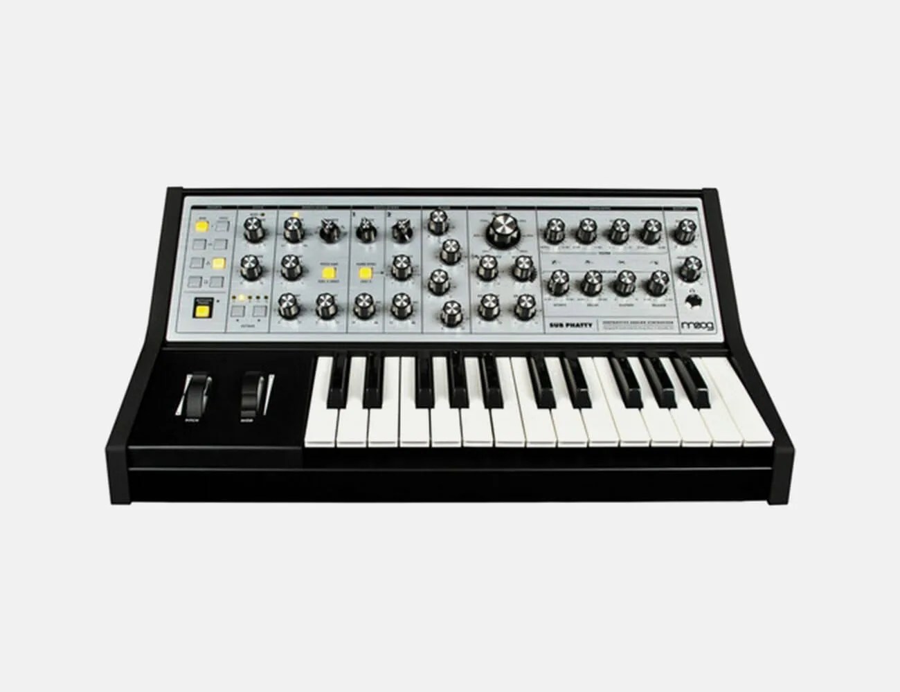 Moog-Sub-Phatty-Monophonic-Analog-Synthesizer-gear-patrol