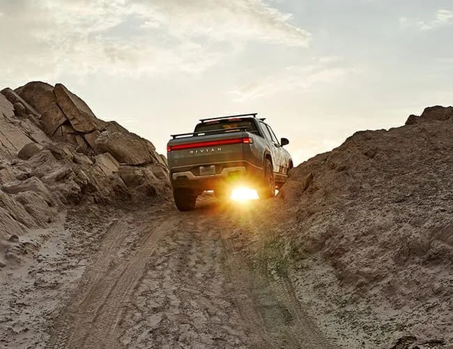 rivian rear gear patrol feature