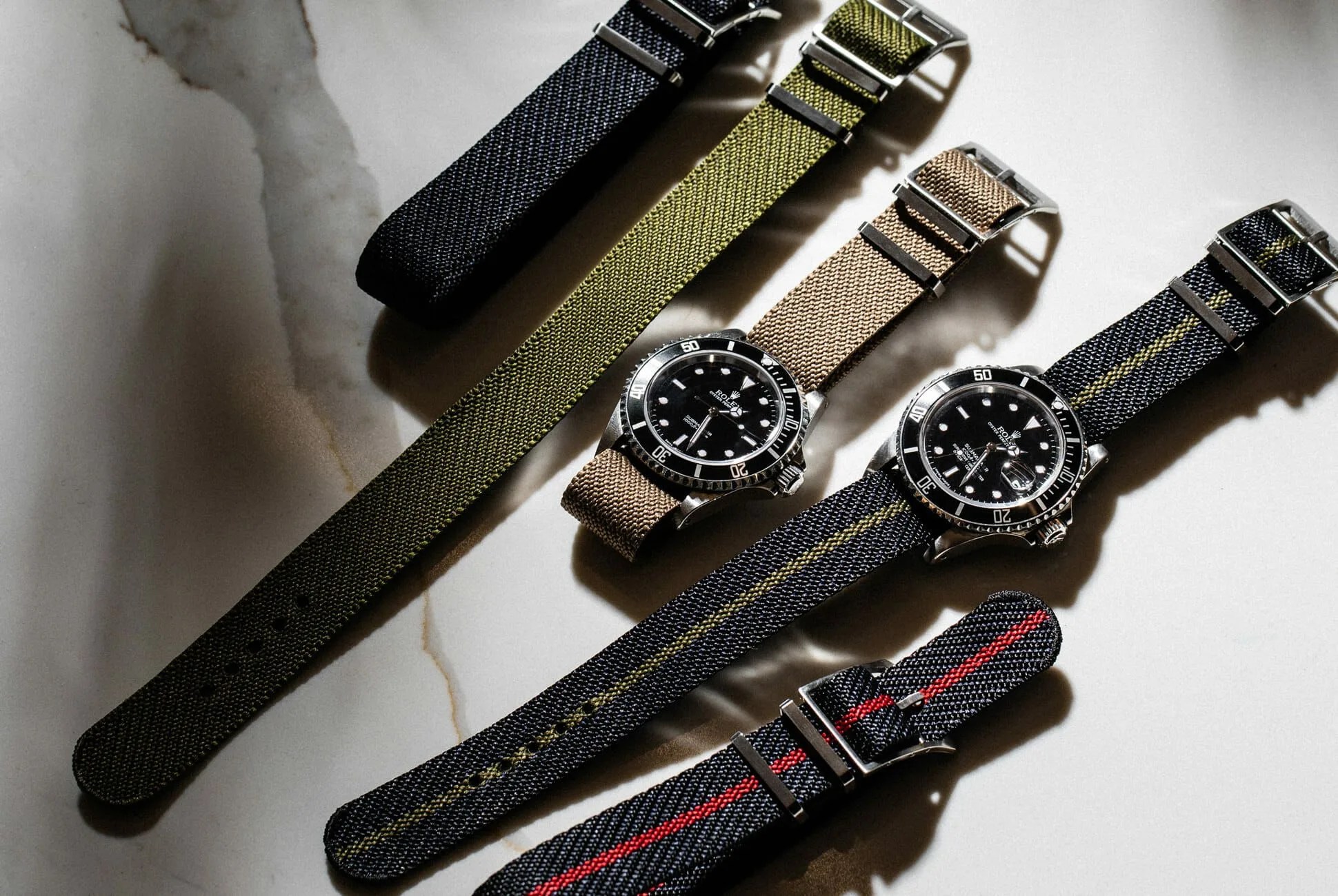rolex submariner watches on straps