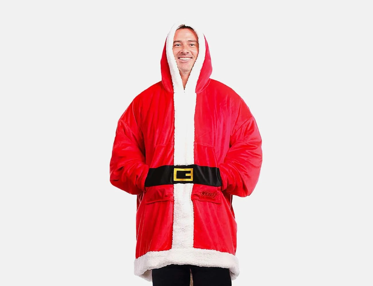 The-Comfy-Sherpa-Blanket-Sweatshirt-gear-patrol