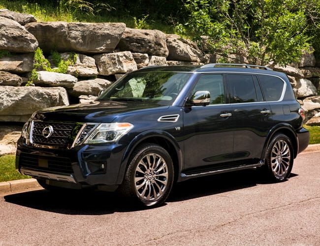 nissan armada 2020 gear patrol feature