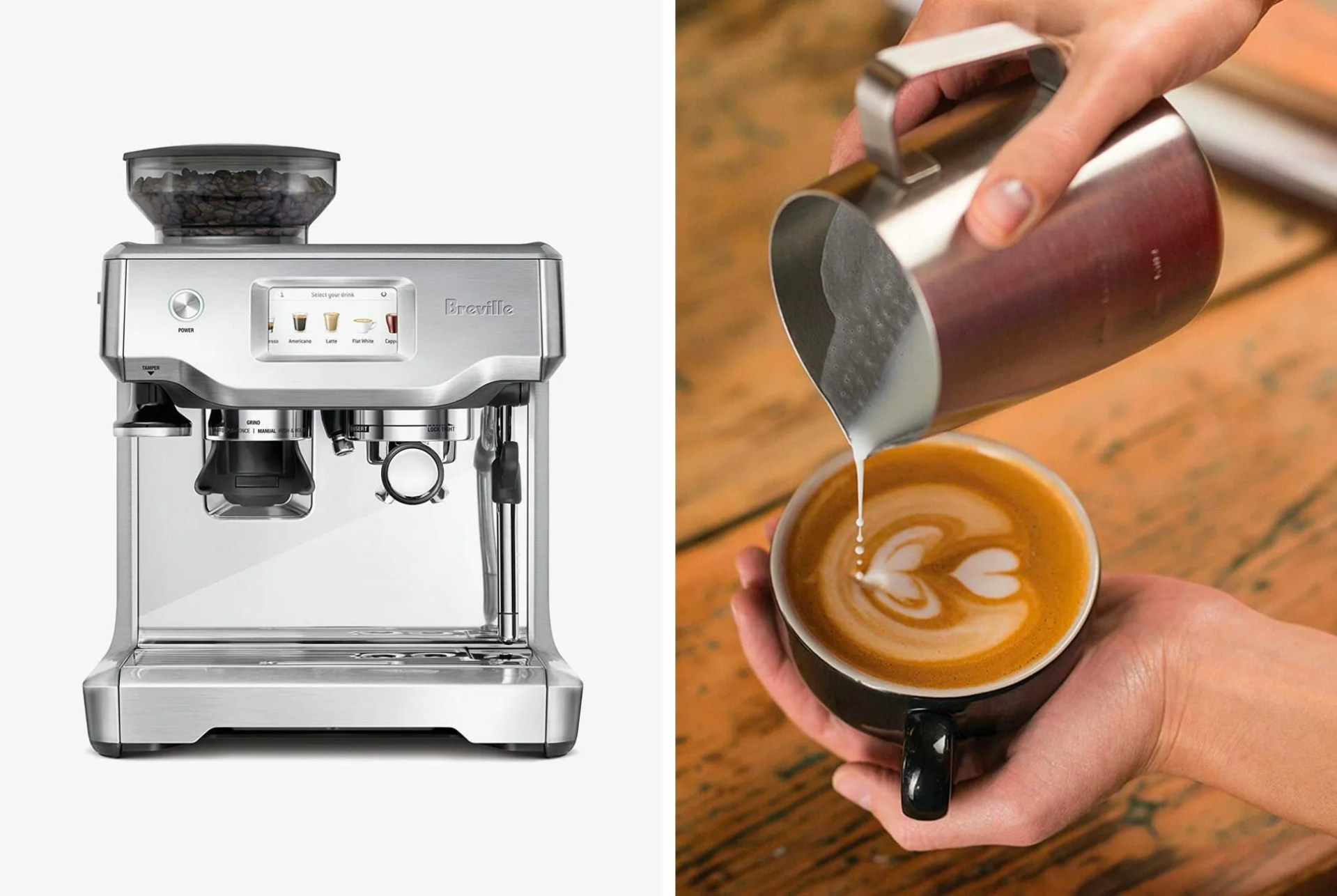 breville bes880bss barista touch espresso maker gear patrol full lead