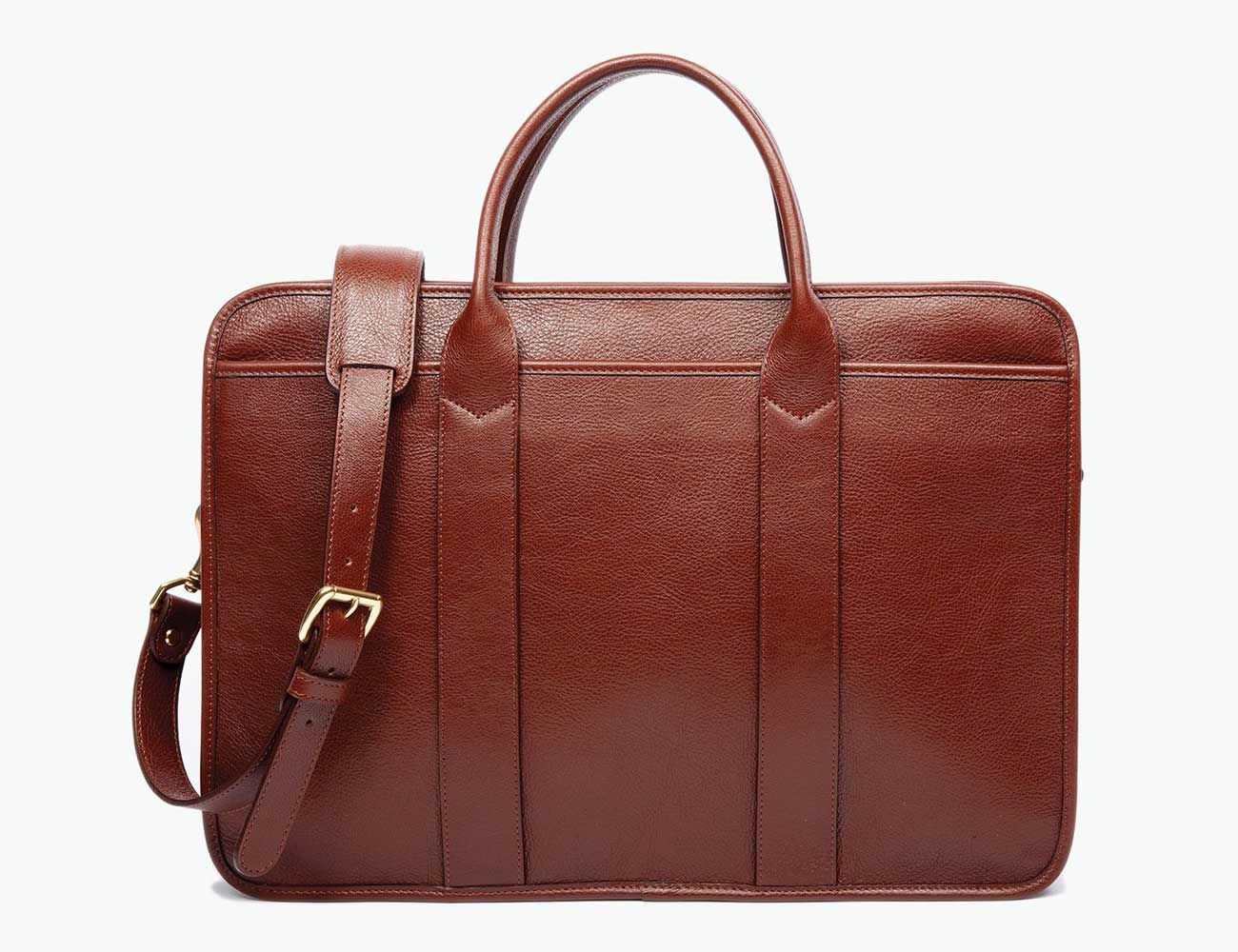 Lotuff Zip Top Briefcase
