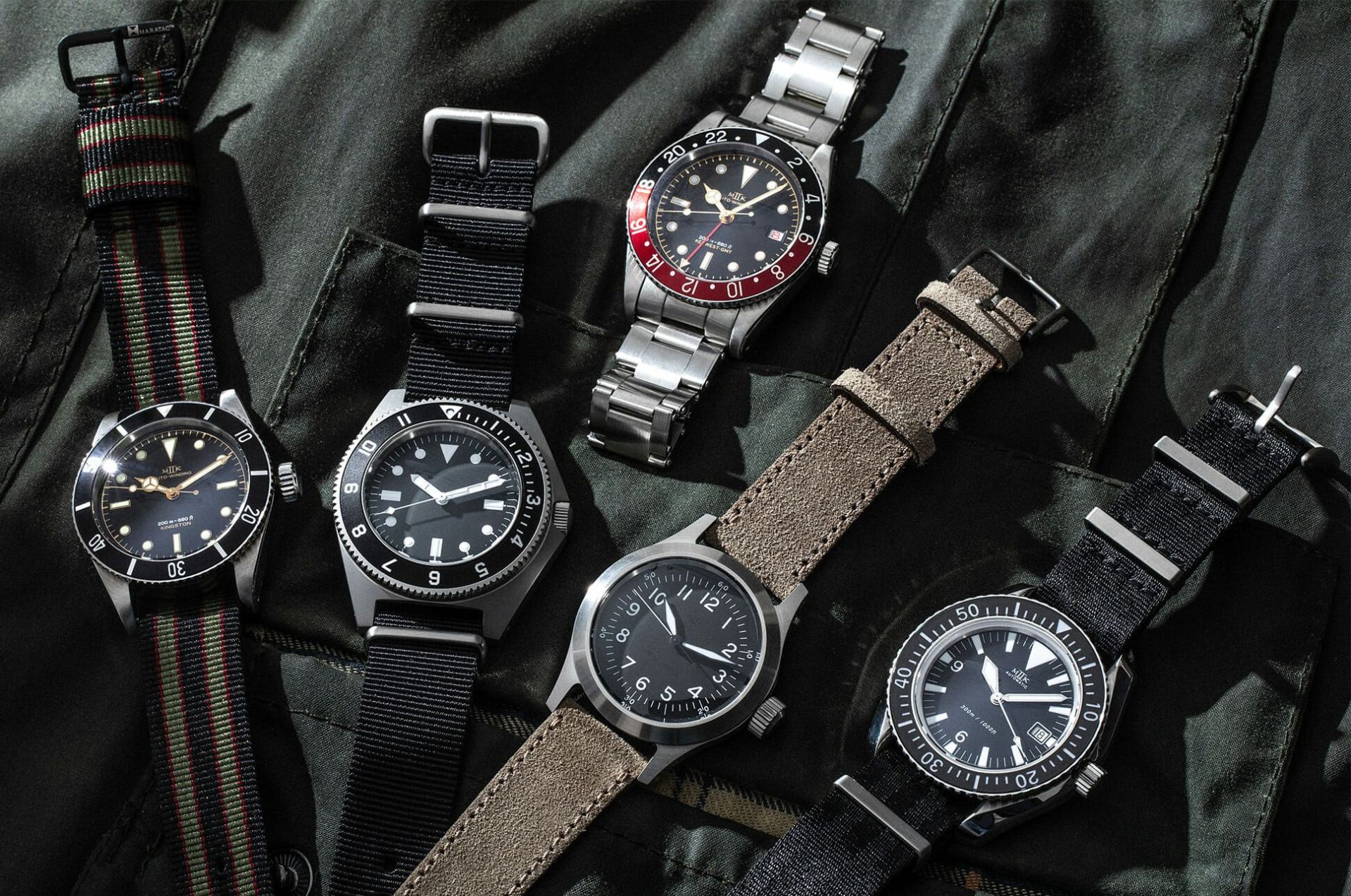 mkii watches pile