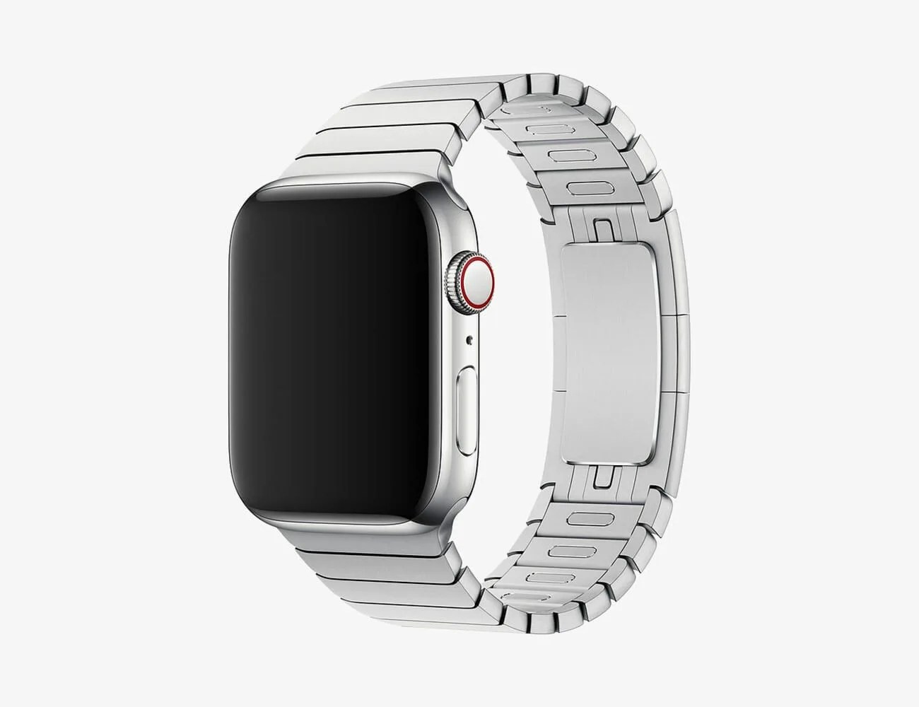 Watches-from-This-Years-Oscar-Contenders-gear-patrol-Apple-Watch-on-Stainless-Steel-Bracelet