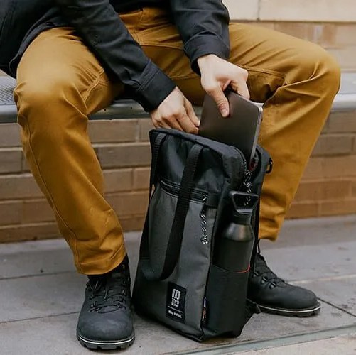 topo designs x gear patrol backpack tote