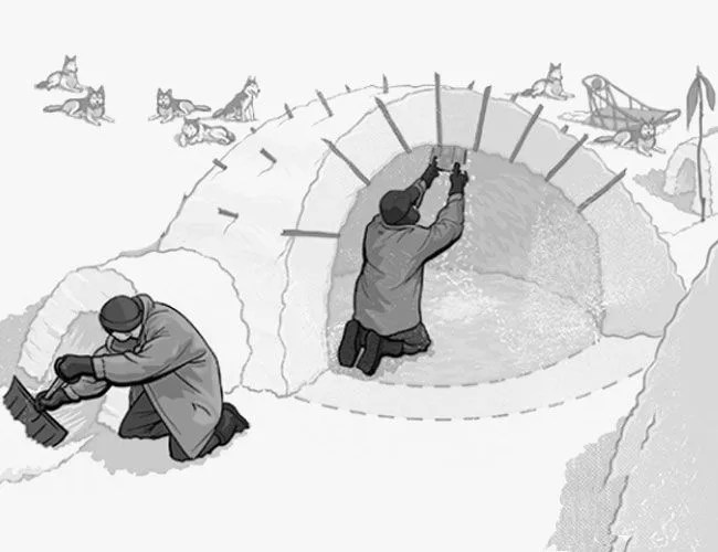 snow-shelter-gear-patrol-quinzee