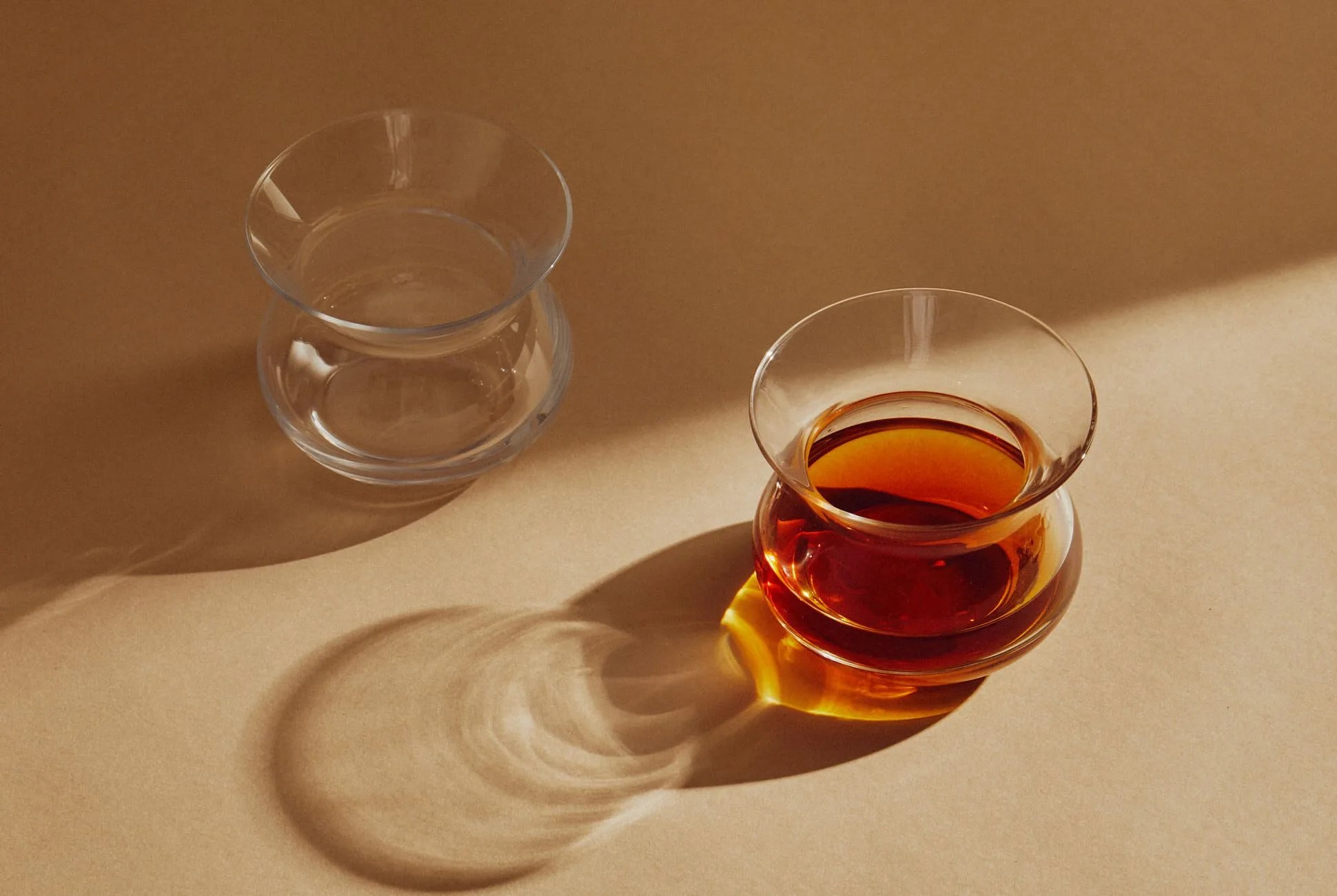 whiskey in a glass neat