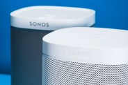 The Play:1 has a gray speaker grille on the white and black models. The Sonos One, on the other hand, is all one color. The black model is all black and the white model is all white.