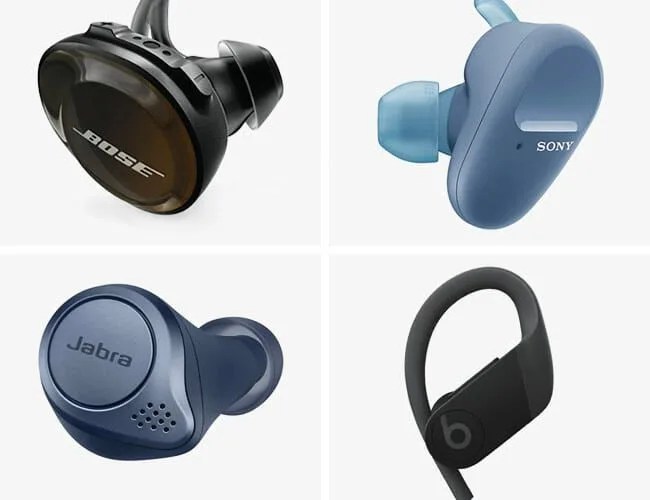 best workout earbuds gear patrol lead feature