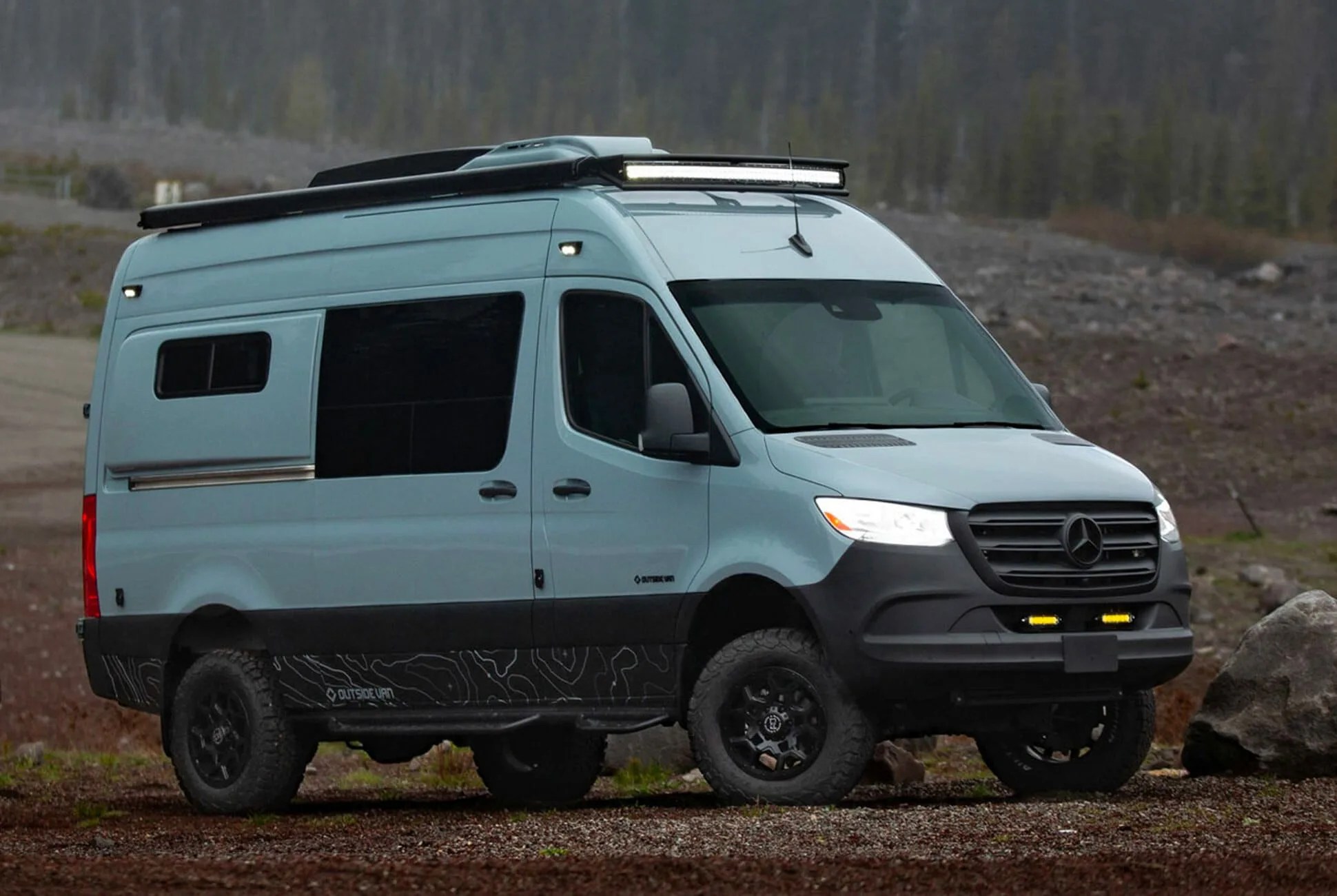 outside van mr blue sky gear patrol lead full
