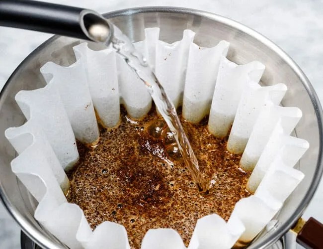 pour over coffee
