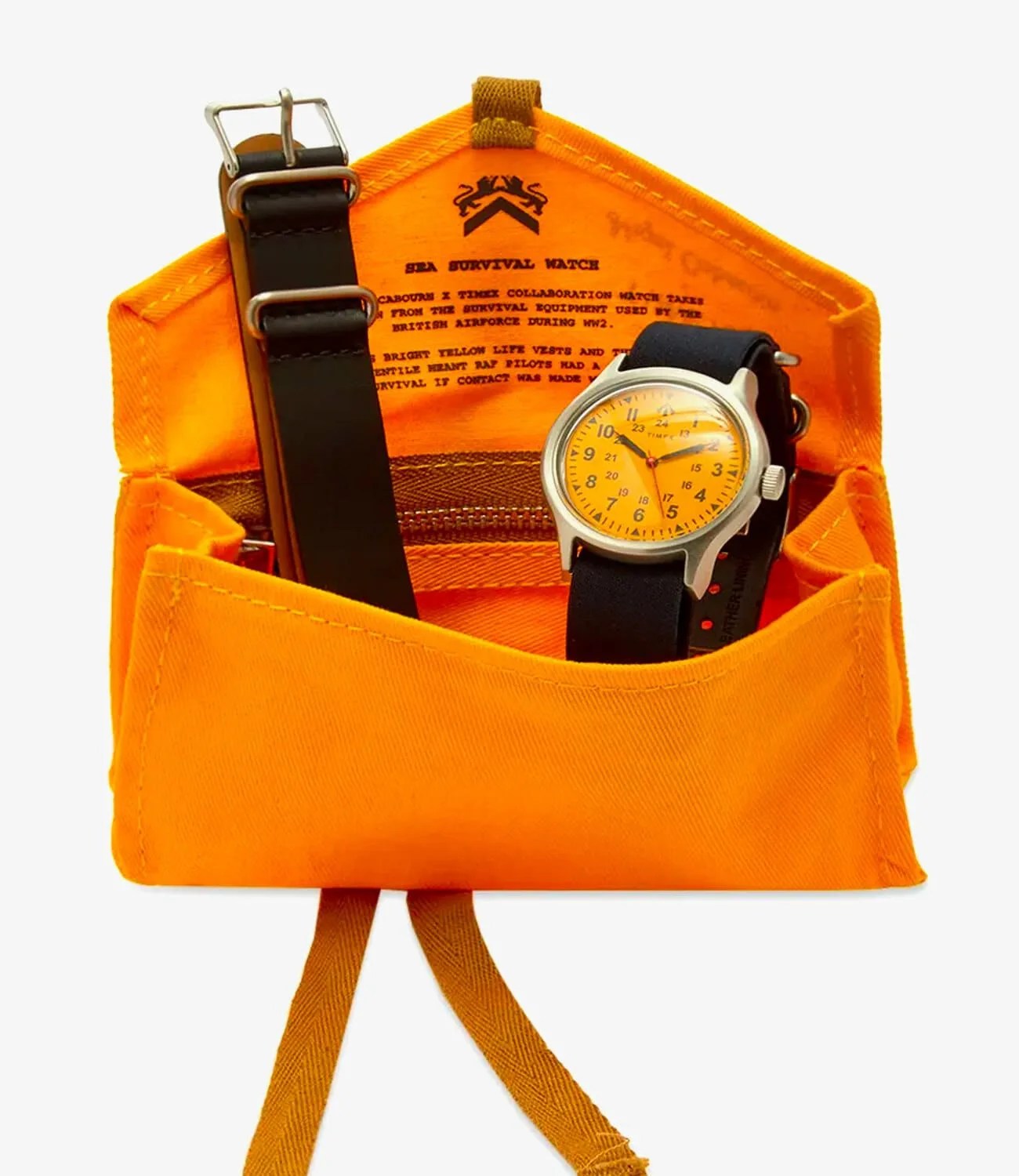 Watches-Were-Obsessing-Over-6-22-gear-patrol-Timex-x-Nigel-Cabourn-Sea-Survival-Watch