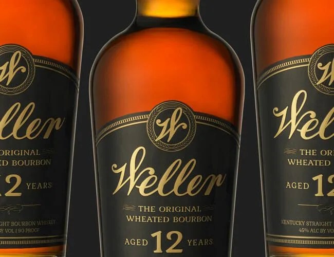 bottles of weller 12