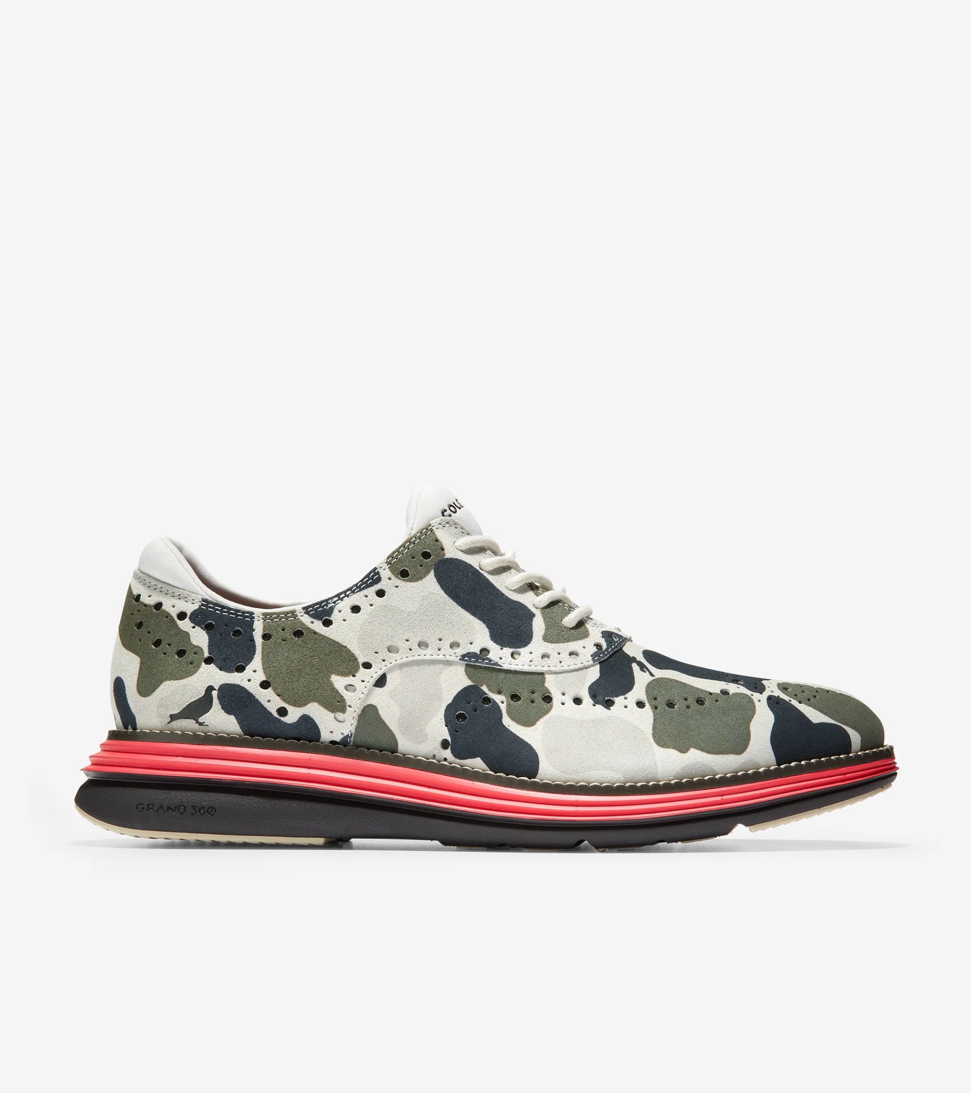 camo print dress shoes