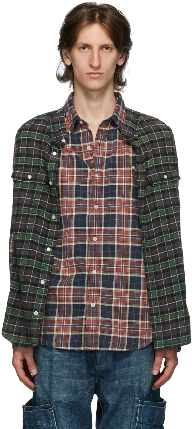 checkered shirt