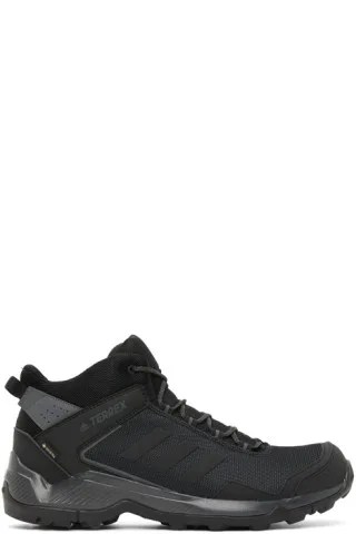 black sneakers