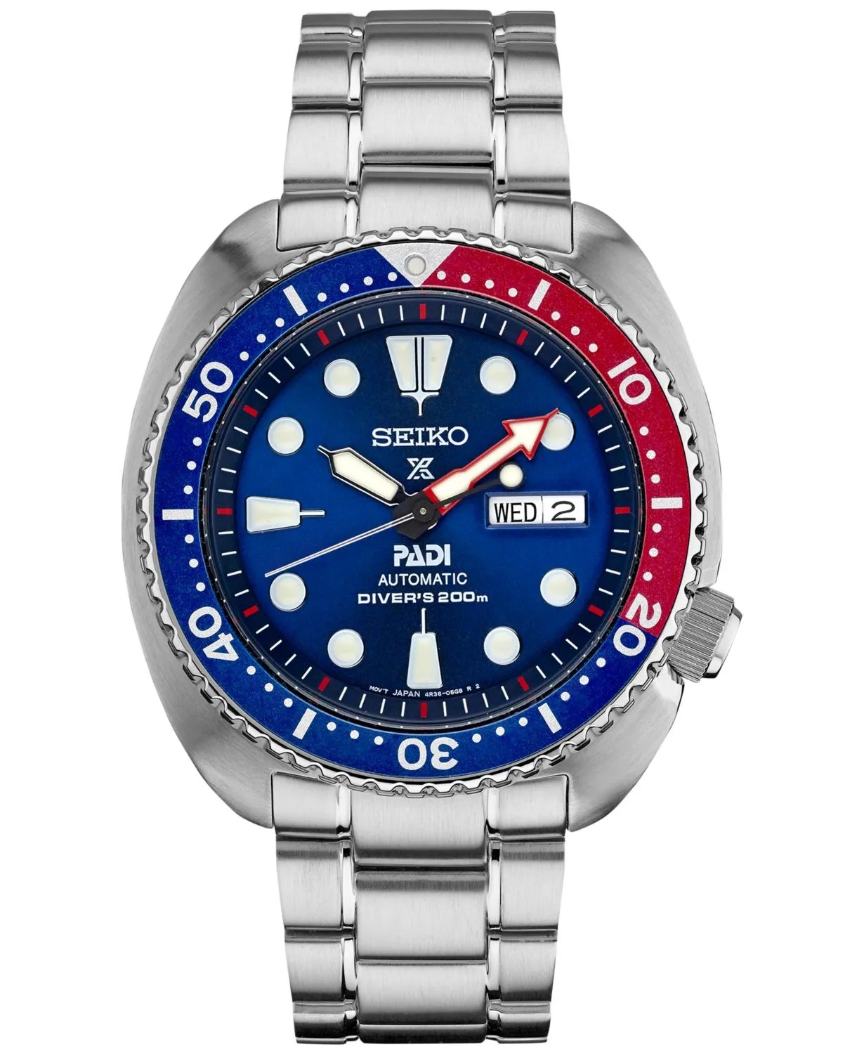 Seiko Prospex PADI Watch on Bracelet