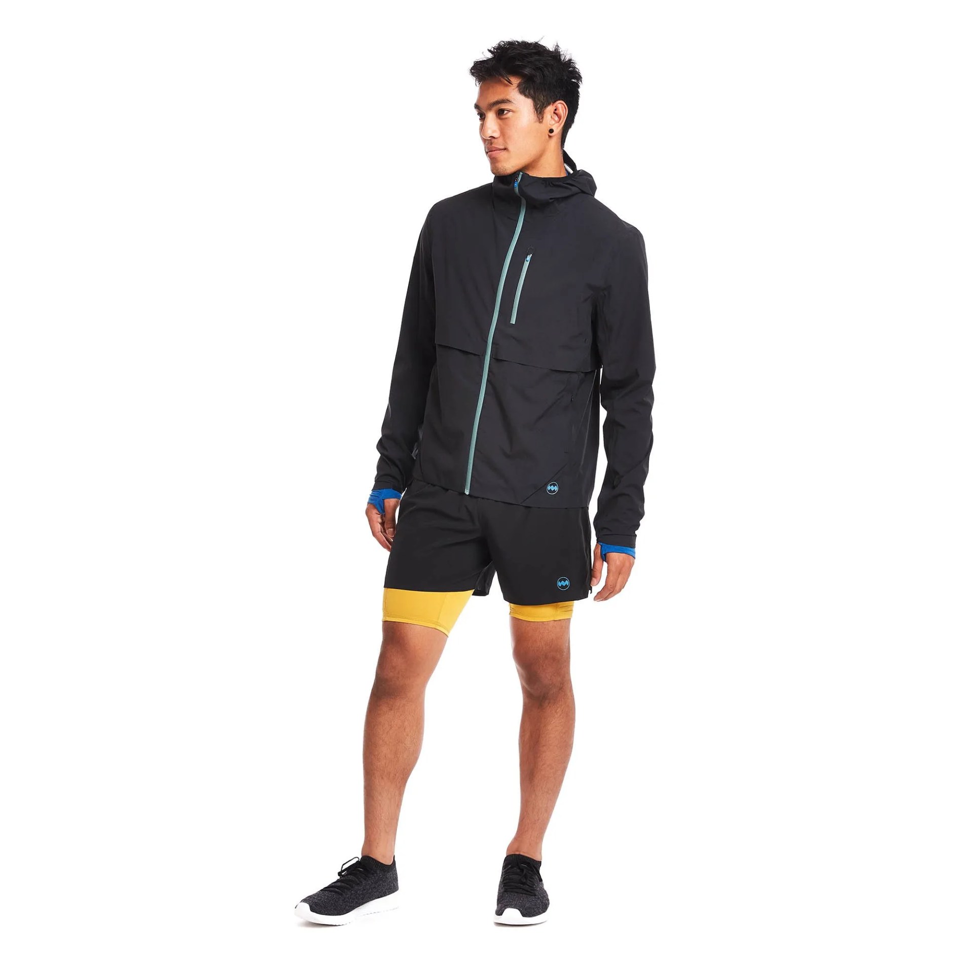 M's Rainrunner Pack Jacket in Midnight