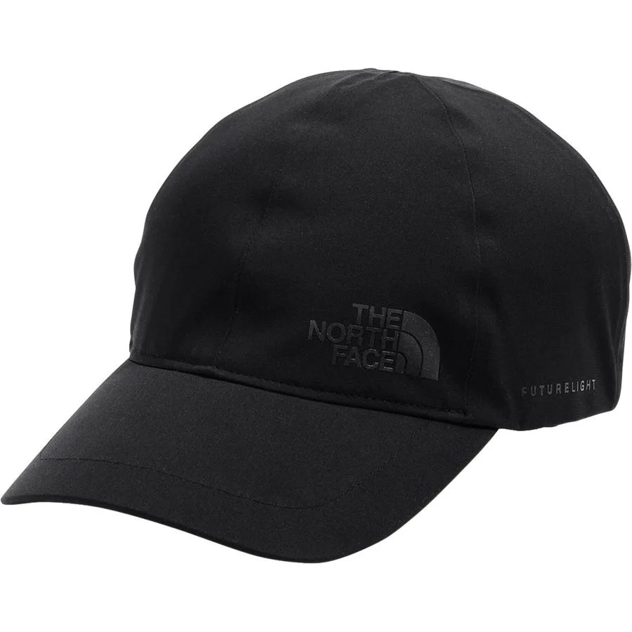 a black baseball cap with a north face logo
