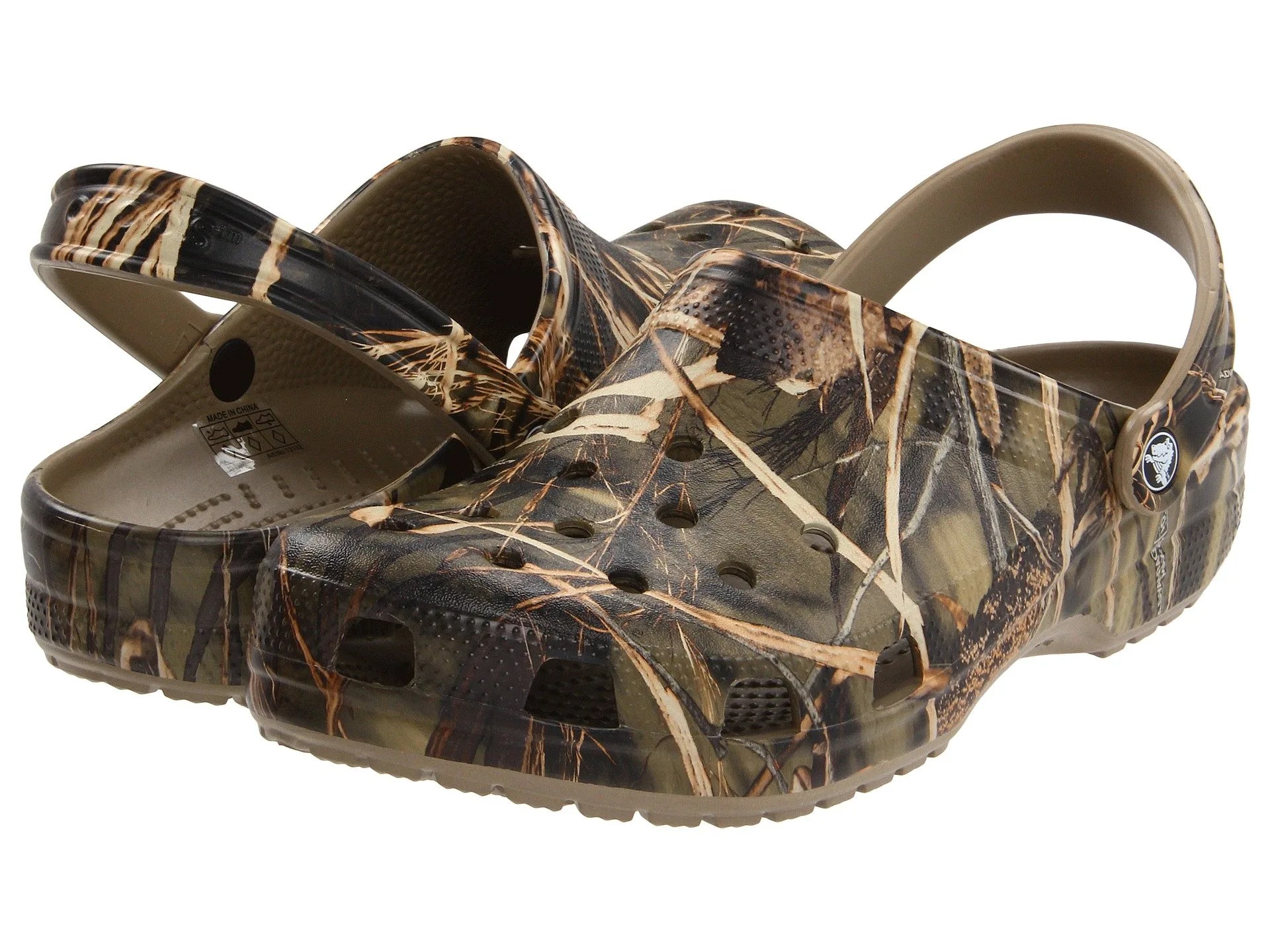 camo crocs shoes