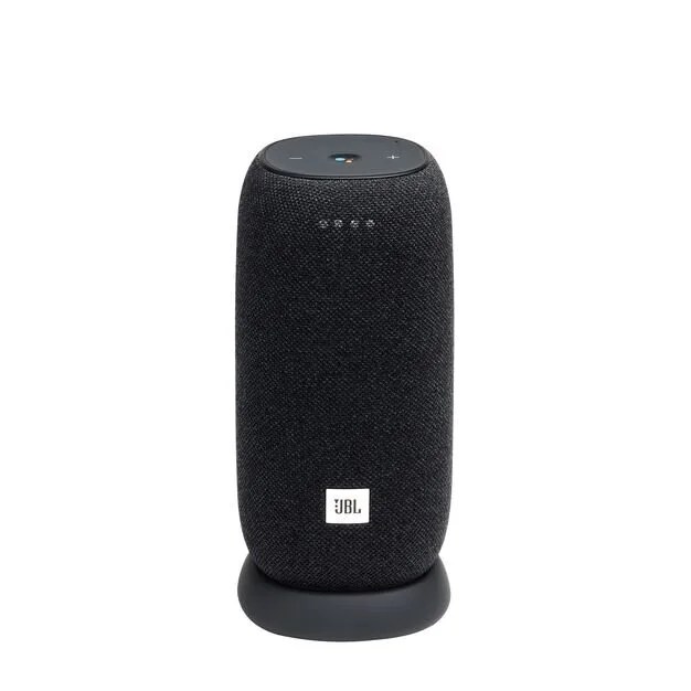 Black portable speaker