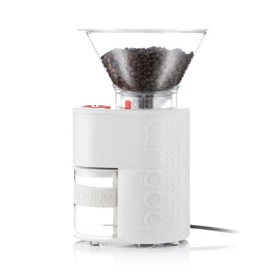 white coffee grinder