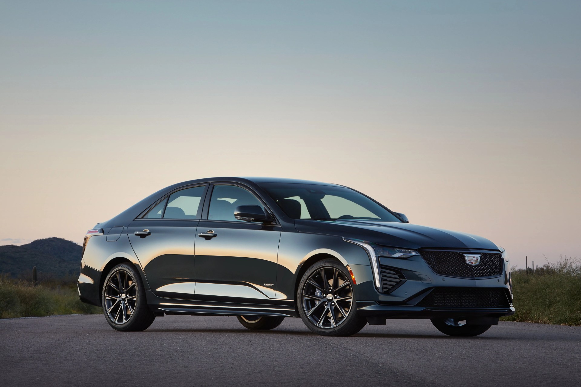 the cadillac ct4 v offers enhanced street driving capability that blends nimble performance and cadillac’s signature technology features