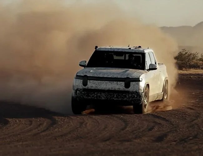 rivian r1t testing gear patrol lead feature