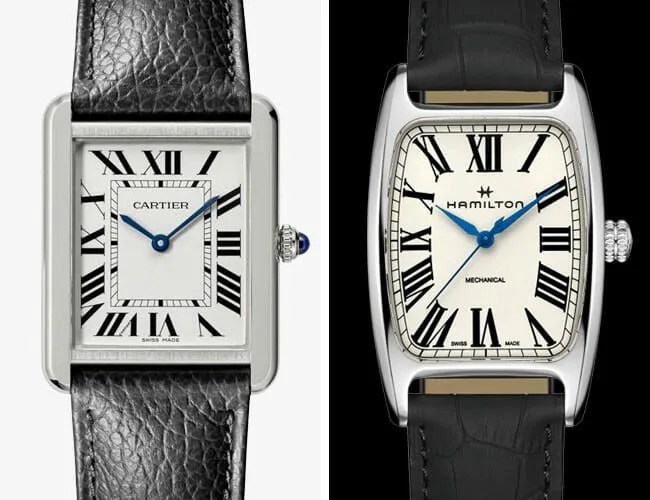 two watches side by side