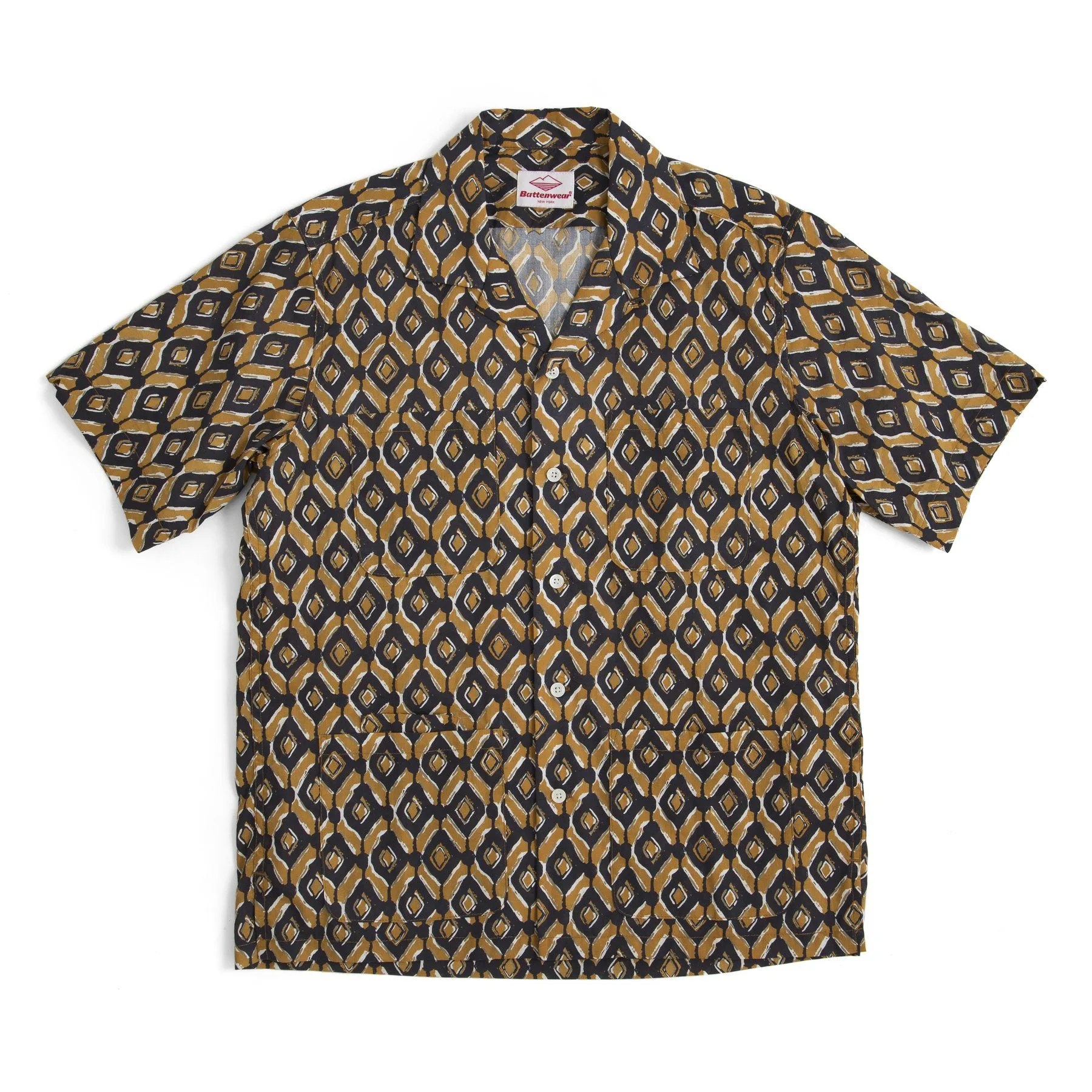 batik print shirt