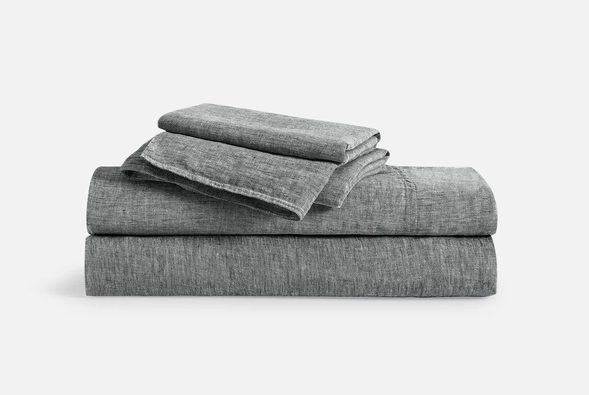 brooklinen linen sheet set