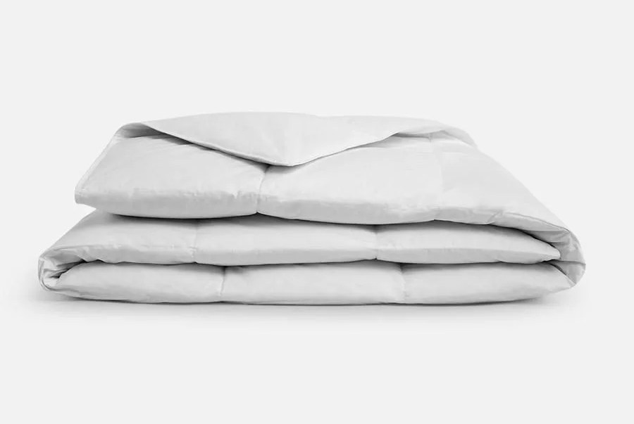 brooklinen lightweight down comforter