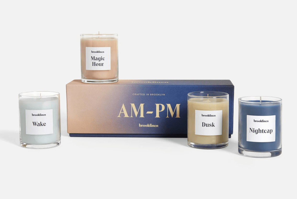 brooklinen scented candles