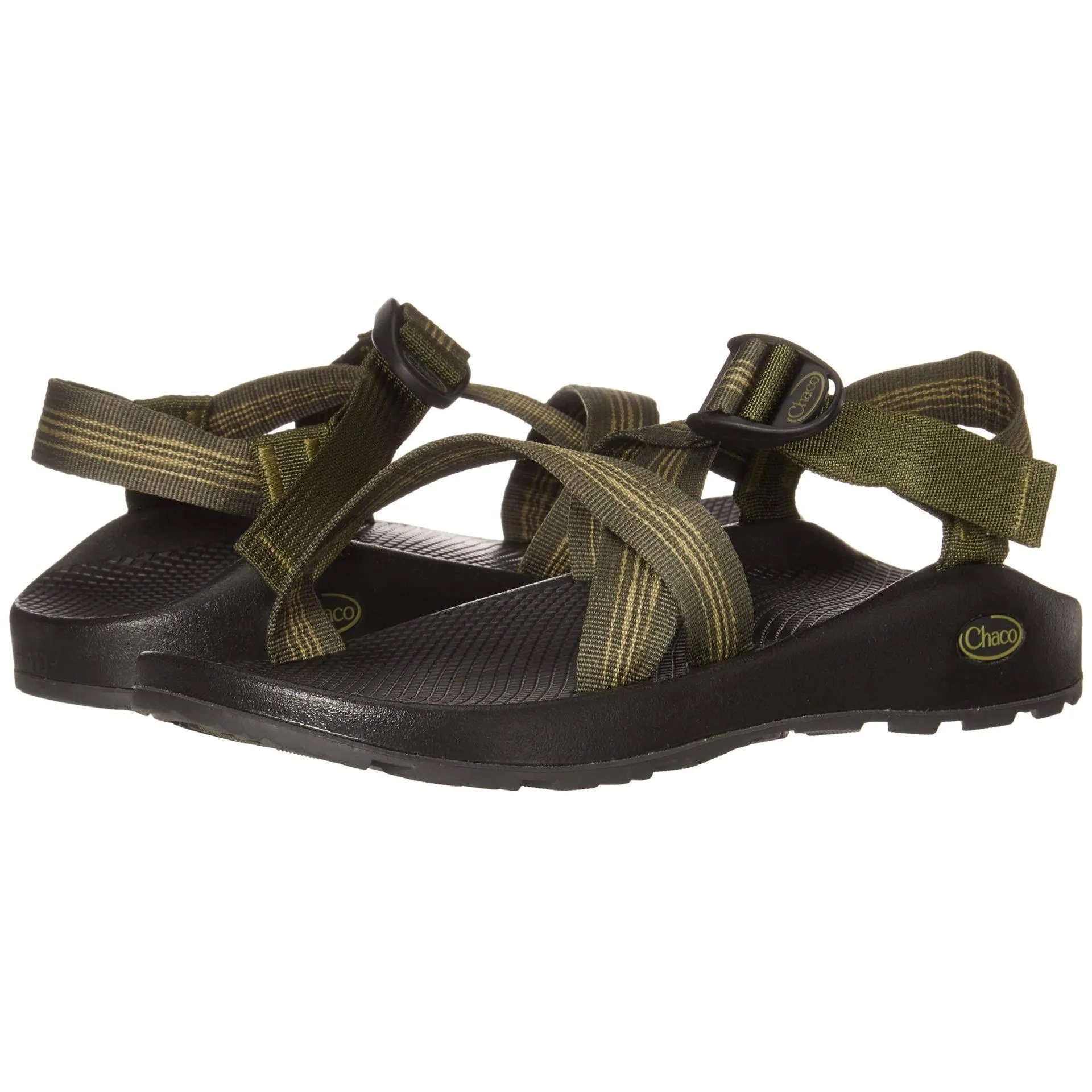 green sandals