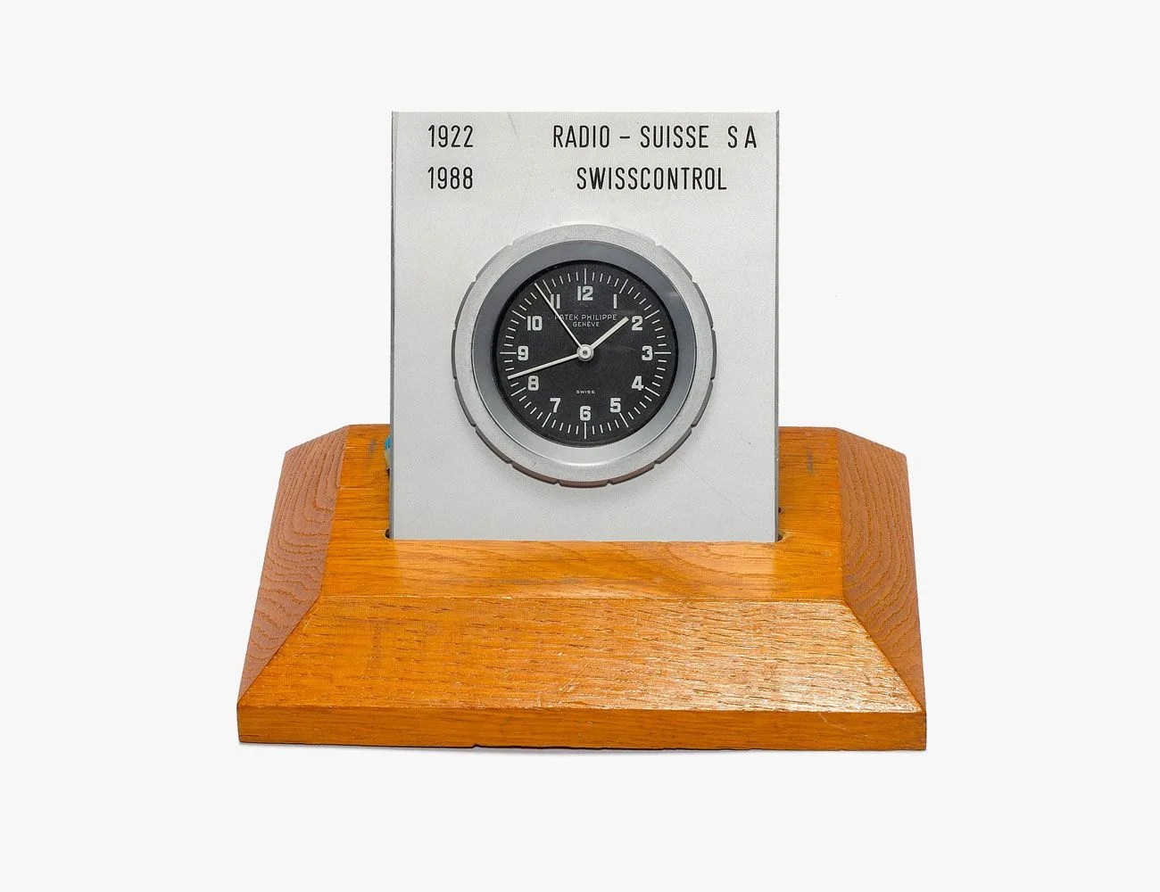 patek philippe swiss control desk clock