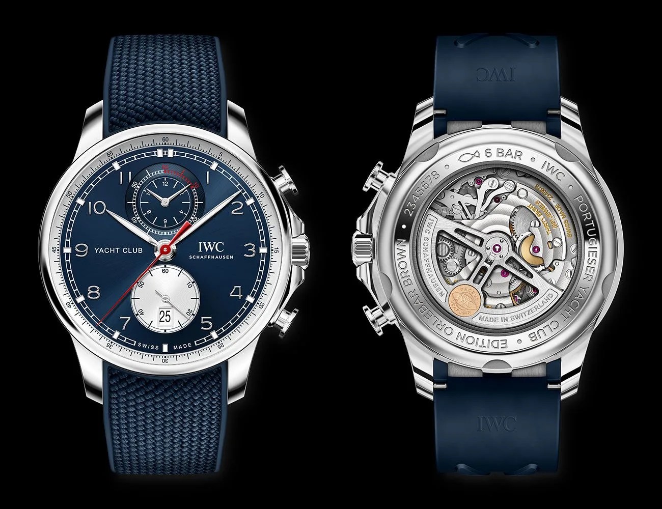 iwc portugieser yacht club chronograph orlebar brown