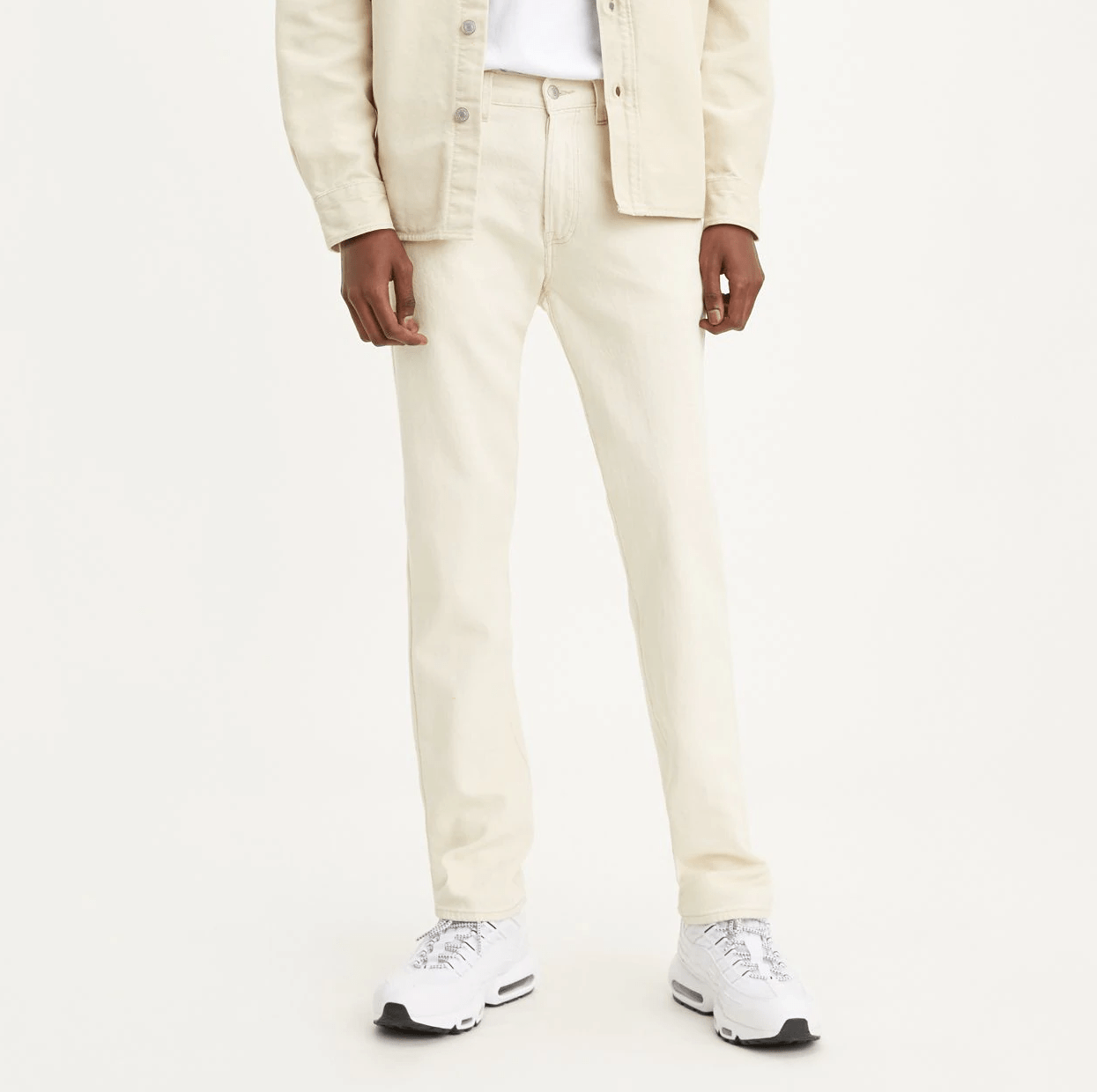 white jeans