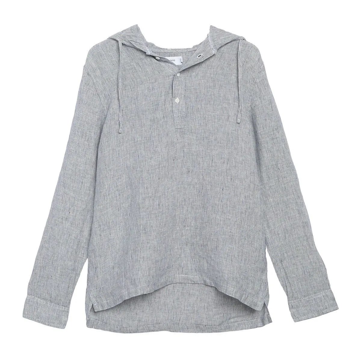 grey hoodie