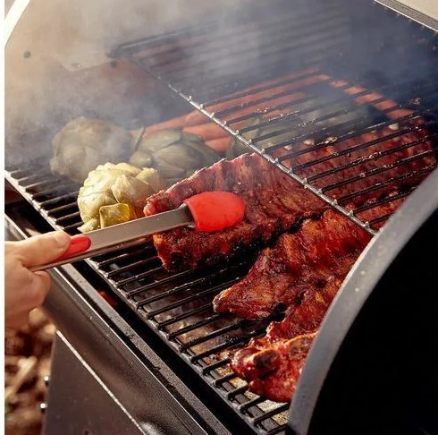 a pellet grill