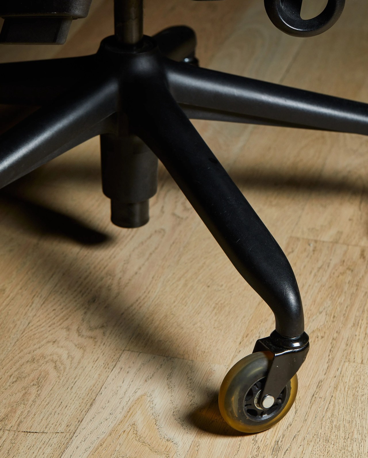 rollerblade wheels on chair