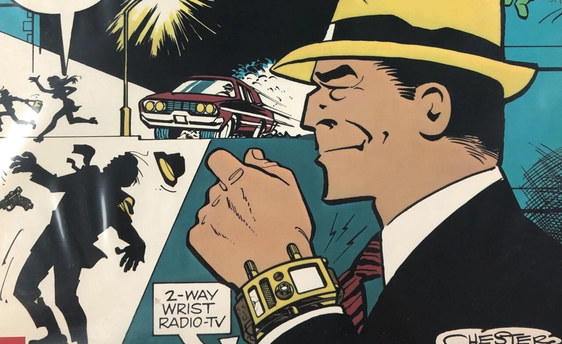 dick tracy comic watch