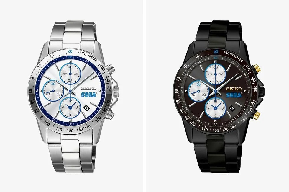 a seiko sega collaboration